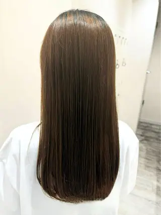 ロング パーマ 髪質改善縮毛矯正 💎TOMOのヘアスタイル