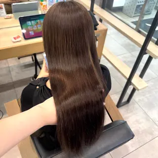 カラー 韓国ヘア AINA🐱のヘアスタイル