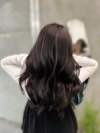 ロング カラー さわ 🫧🎀のヘアスタイル