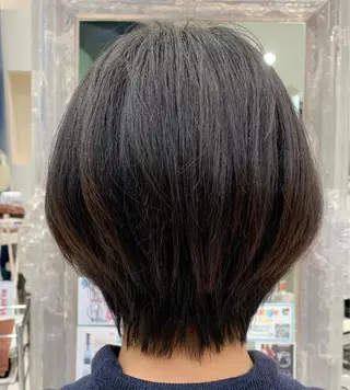 ショート ツヤ髪🌈髪質改善 🌈ナカゴシのヘアスタイル