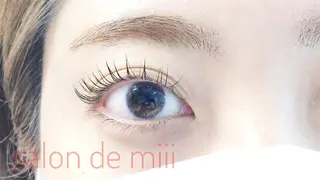 マツエク・マツパ salon de  miiiのマツエク・マツパデザイン