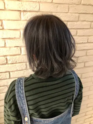 ミディアム カラー lafith hair goat所属・宮下 浩一のヘアスタイル