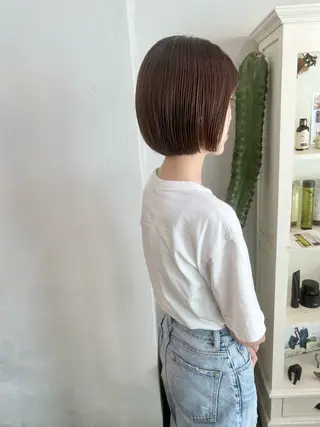 ショート カラー 千葉 郁也のヘアスタイル