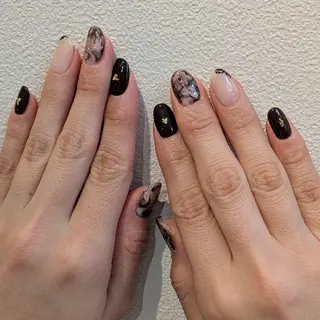 ネイル 6RokuHair（ロクヘアー)所属・門川 茉奈美のネイルデザイン