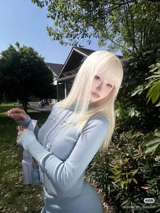 カラー 表参道/ハイトーン/ misaki🎀のヘアスタイル