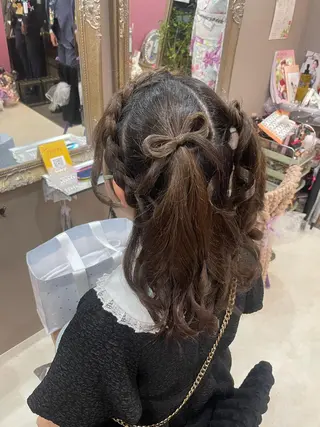 セミロング ヘアセット/着付け 専門店☆Alludyのヘアスタイル