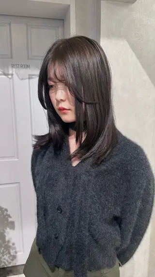 ロング カラー HARUKI🏔️/ メンズ/透けブラウンのヘアスタイル