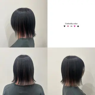 カラー 澤井 美槻のヘアスタイル