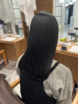 ロング カラー ヘアアレンジ Naru┆川西能勢口 ┆髪質改善のヘアスタイル