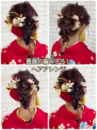 ヘアアレンジ ハウス山下あやか 成人式カットカラーのその他イメージ