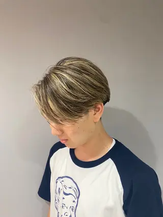 カラー メンズ EXCIA京橋店(旧名LANCE TOKYO京橋)所属・EXCIA/メンズ 縮毛矯正/田中和希のヘアスタイル