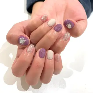 ショート カラー ネイル be-cares beauty(豊川店のネイルデザイン