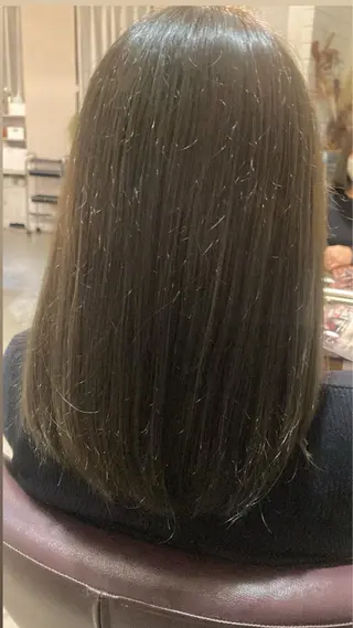 カラー 【透明感カラー】 上村響月のヘアスタイル