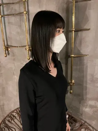 ミディアム NYLON.所属・ブリーチ/縮毛矯正 ❤️‍🔥シンノスケのヘアスタイル