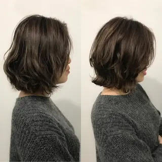ミディアム 韓国ヘア×髪質改善 ⭐️谷遼平⭐️のヘアスタイル