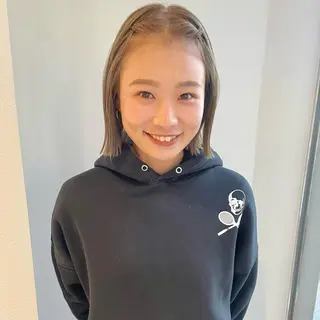 ショート カラー 🍊暖色×顔周り 🍊cocoroのヘアスタイル