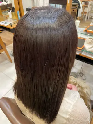 セミロング 透明感/艶髪/ 🌷mihiro🌷のヘアスタイル