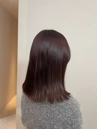 ミディアム カラー HARUKA韓国ヘア /Luana梅田のヘアスタイル