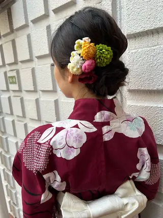 栗田 優月のヘアスタイル