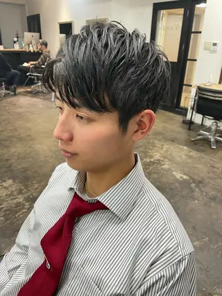 ショート メンズ メンズパーマ メンズ特化ryoのヘアスタイル