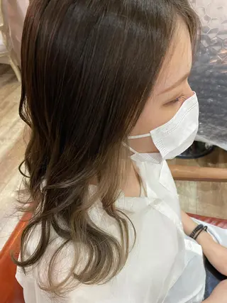 カラー newi梅田🫧韓国 ヘア🫧sakiのヘアスタイル