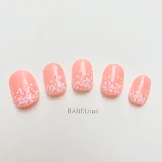 ネイル BABELバベル所属・江戸川橋✨BABEL 【バベル】大人可愛いのネイルデザイン