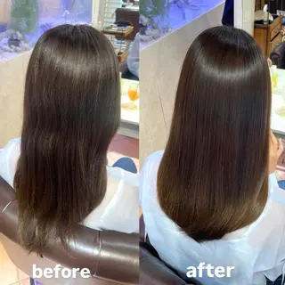 セミロング ぷつっと/レイヤー MANAMI🪿🤍のヘアスタイル