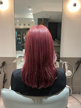 セミロング カラー 🌻暖色カラー🌻 sakuraのヘアスタイル