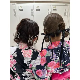 ヘアアレンジ 韓国ヘア 🎀中川綾乃🎀のヘアスタイル