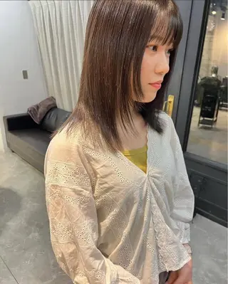 セミロング ✨レディースカット モデル募集✨イブキのヘアスタイル