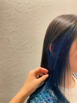 ミディアム カラー 希優🌺ソムリエ /ブリーチ/カットのヘアスタイル