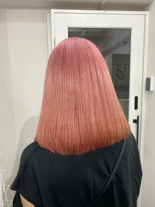 セミロング カラー 楓🦋韓国系レイヤー / 透明感カラー🤍のヘアスタイル