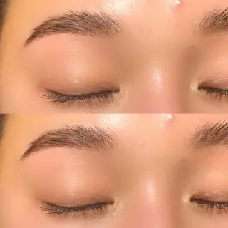 アイブロウ mika❤︎まつげ| 眉毛|束感のマツエク・マツパデザイン