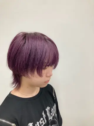 ショート カラー 新田龍之輔 →メンズ／派手髪のヘアスタイル