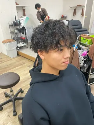 パーマ メンズ 🫧ニュアンス/ レイヤー/arakiのその他イメージ