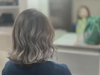ミディアム カラー hair salon L所属・平山 弘樹のヘアスタイル