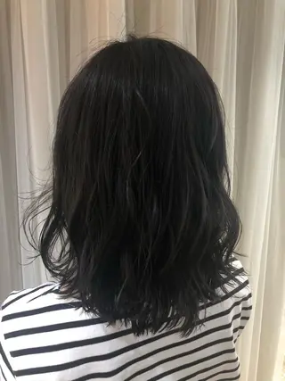 ミディアム カラー 横浜Bob美容師🤎 ERINAのヘアスタイル