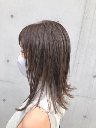 ミディアム カラー 🍀褒められヘア🍀 松尾舜のヘアスタイル