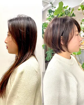 ショート カラー 表参道【髪質改善】 宮嶋勇太のヘアスタイル