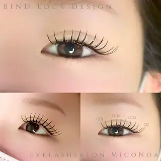 マツエク・マツパ MicoNoa所属・MicoNoa Asamiのマツエク・マツパデザイン