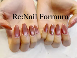 セミロング Re:Nail Formula所属・kido chieのネイルデザイン