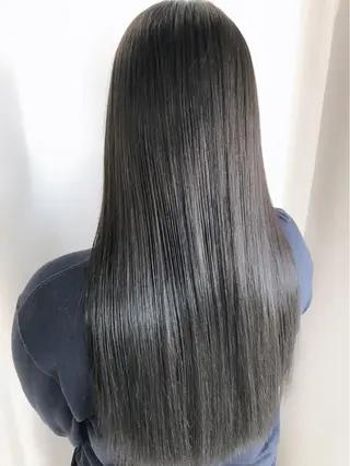 セミロング カラー パーマ ヘアアレンジ ネイル マツエク・マツパ 竹内ケンゴ🇰🇷 EIGHT藤沢のヘアスタイル