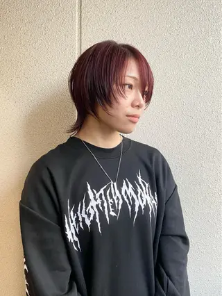 ショート カラー ボブ/髪質改善/ レイヤー/池澤慎人のヘアスタイル