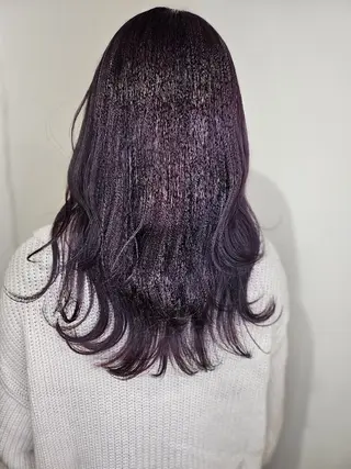 ロング 🇰🇷透明感×ハイ トーン🌟tomoのヘアスタイル