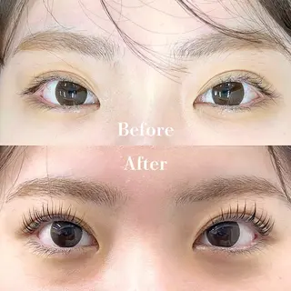 マツエク・マツパ B by eye candy 渋谷所属・eyecandy 💜にこのマツエク・マツパデザイン