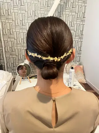 ヘアアレンジ 似合わせ♡レイヤー/ 暖色艶カラー/moeのヘアスタイル