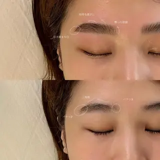 マツエク・マツパ アイブロウ GO TODAY SHAiRE SALON Vellmie店所属・吉祥寺kasumi 🌛eye/browのマツエク・マツパデザイン