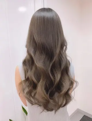 ロング カラー ヘアアレンジ As hair所属・柔らか垢抜けｶﾗｰと ｶｯﾄ🫧ASUKAのヘアスタイル