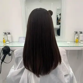 ロング カラー パーマ ヘアアレンジ EMANON池袋3rd所属・ナチュラル艶髪 なおき｜池袋美容師のヘアスタイル