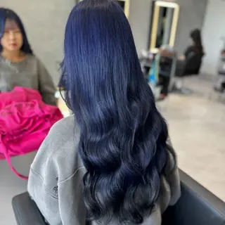 ロング ❤️‍🔥シールエク ＋カラー京❤️‍🔥のヘアスタイル